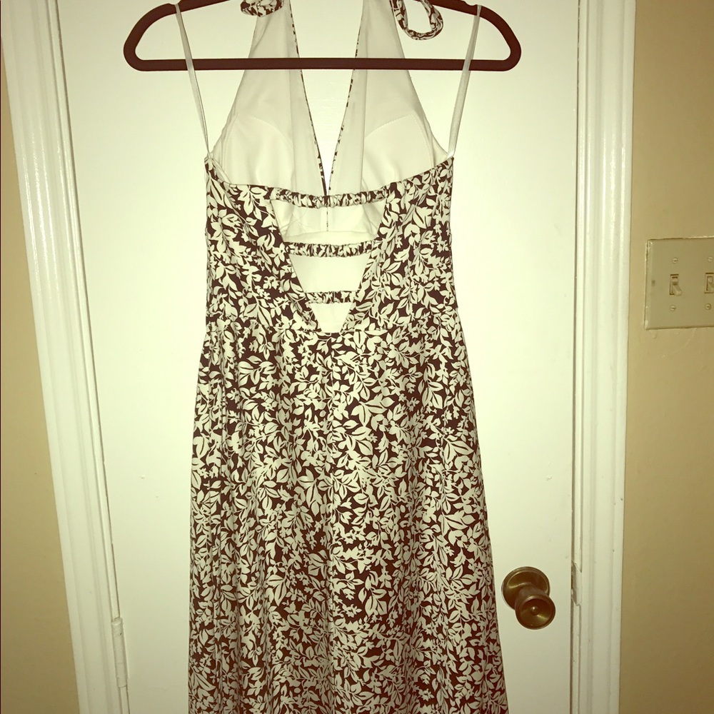 WHBM Sexy back, halter dress